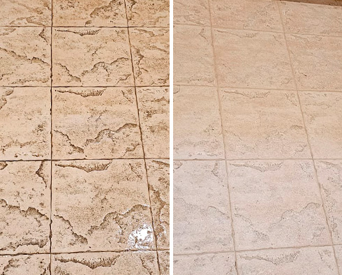 Floor Restored by Our Tile and Grout Cleaners in Lewes, DE